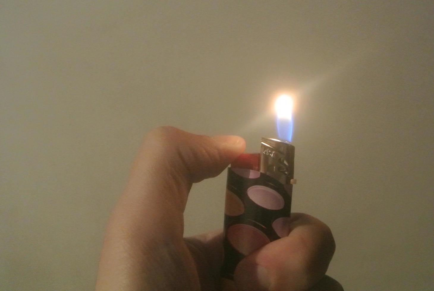 lighter in hand photo