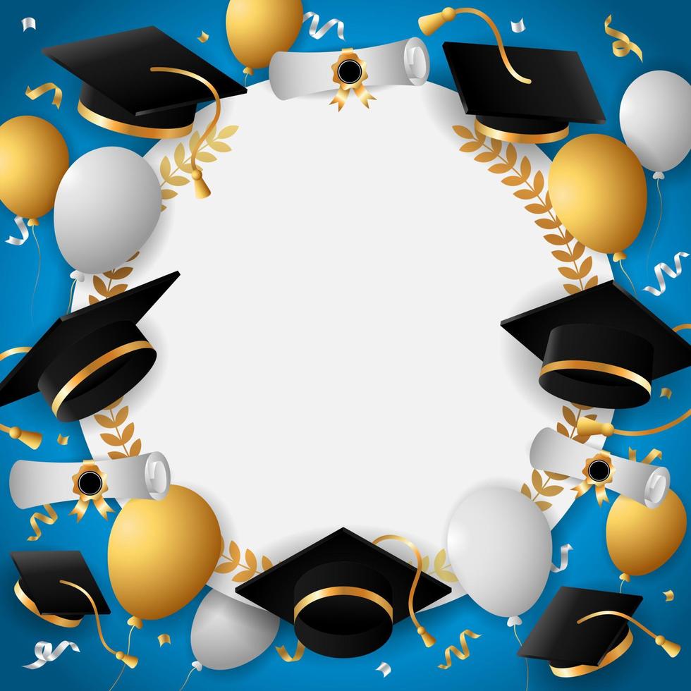 Background Design For Graduation Program