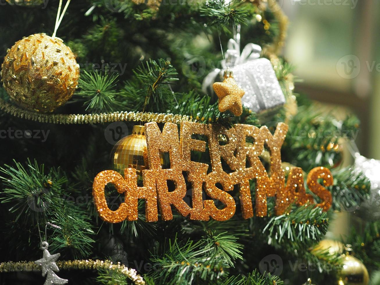 Merry Christmas  Trimmings Decoration Gift box Colored balls Snow Globe bell Nutcracker Lights photo