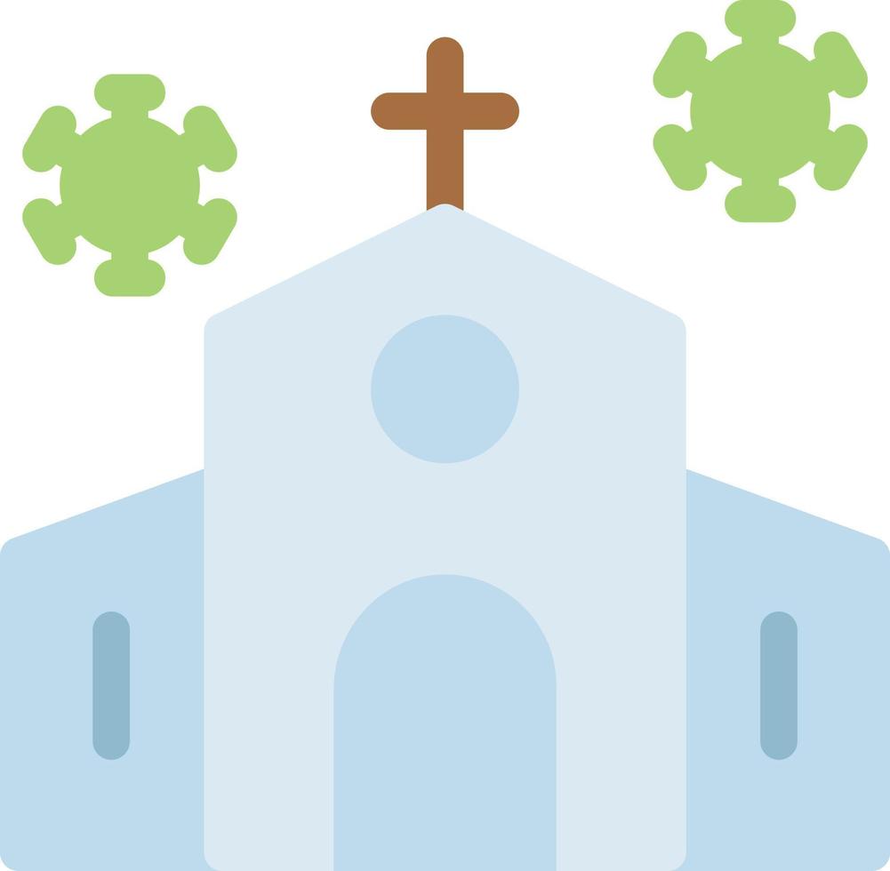 church closed vector illustration on a background.Premium quality symbols.vector icons for concept and graphic design.