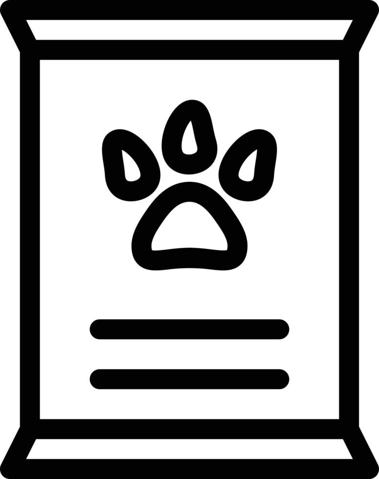ilustración de vector de comida de pata en un fondo. símbolos de calidad premium. iconos vectoriales para concepto y diseño gráfico.