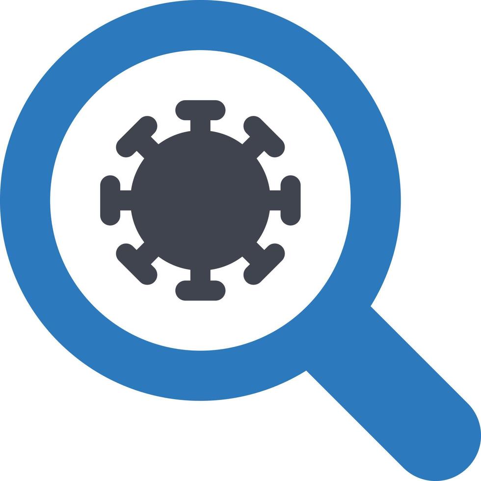 search virus vector illustration on a background.Premium quality symbols.vector icons for concept and graphic design.