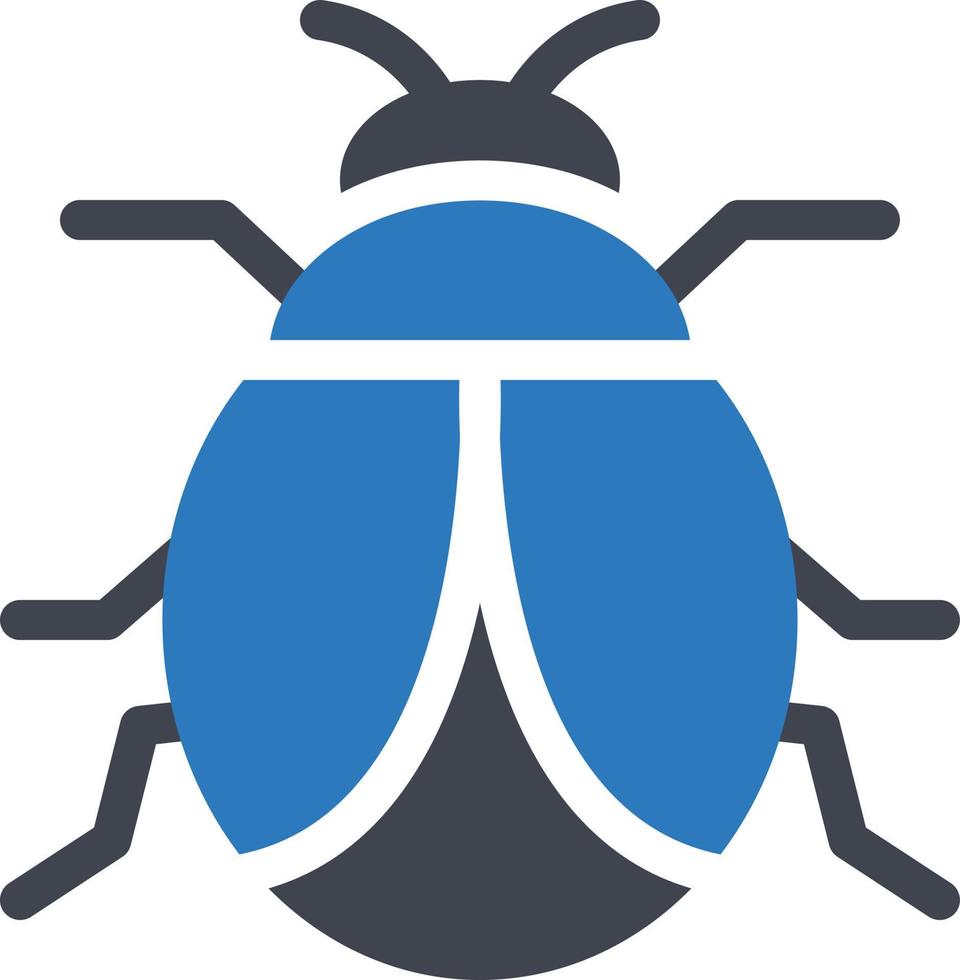 bug vector illustration on a background.Premium quality symbols.vector icons for concept and graphic design.