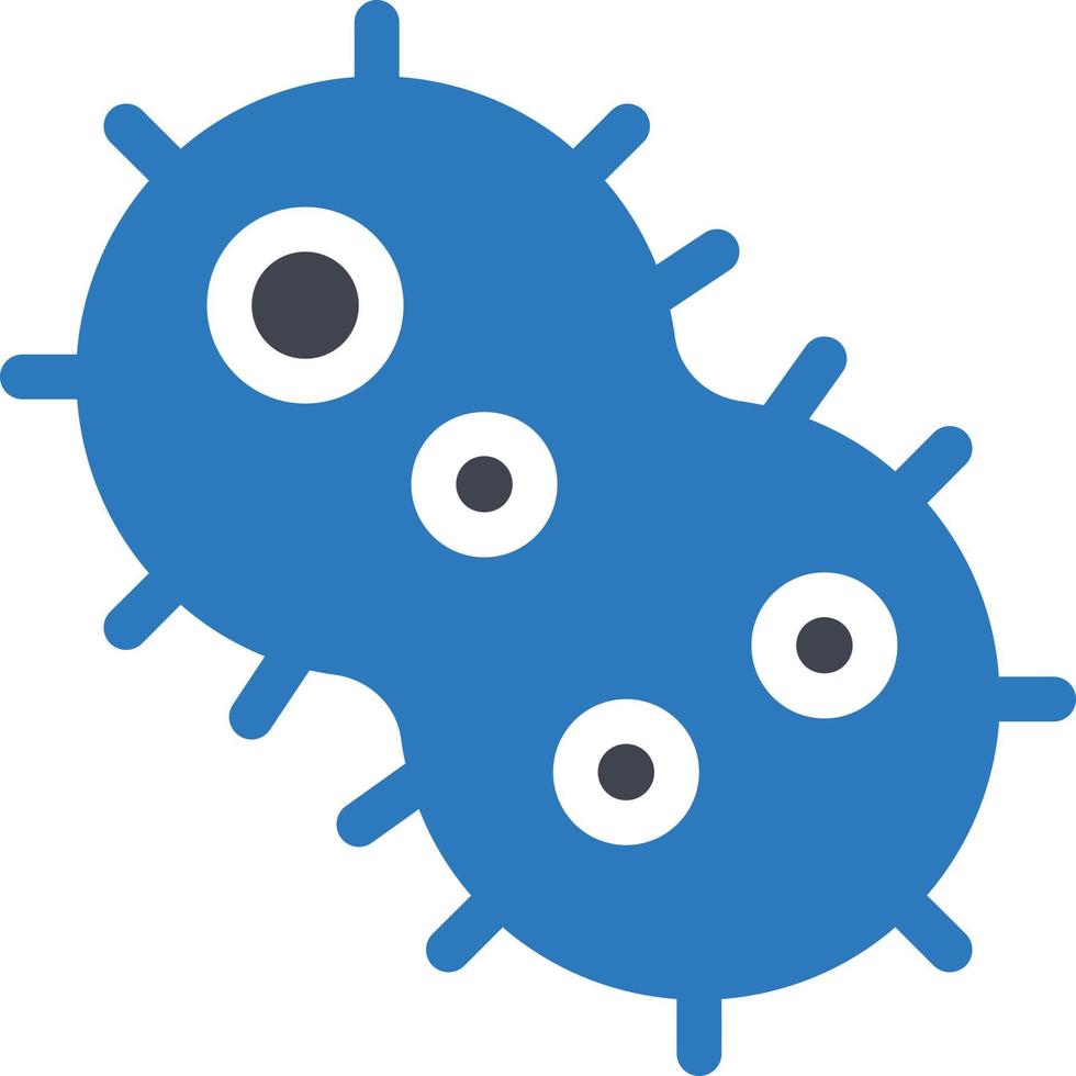 bacteria vector illustration on a background.Premium quality symbols.vector icons for concept and graphic design.