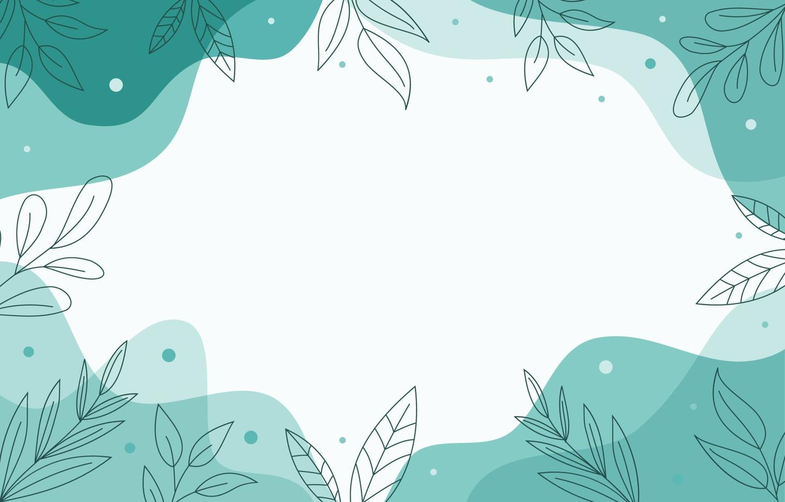 Abstract Decorative Aesthetic Mint Green Background 8084006 Vector Art ...