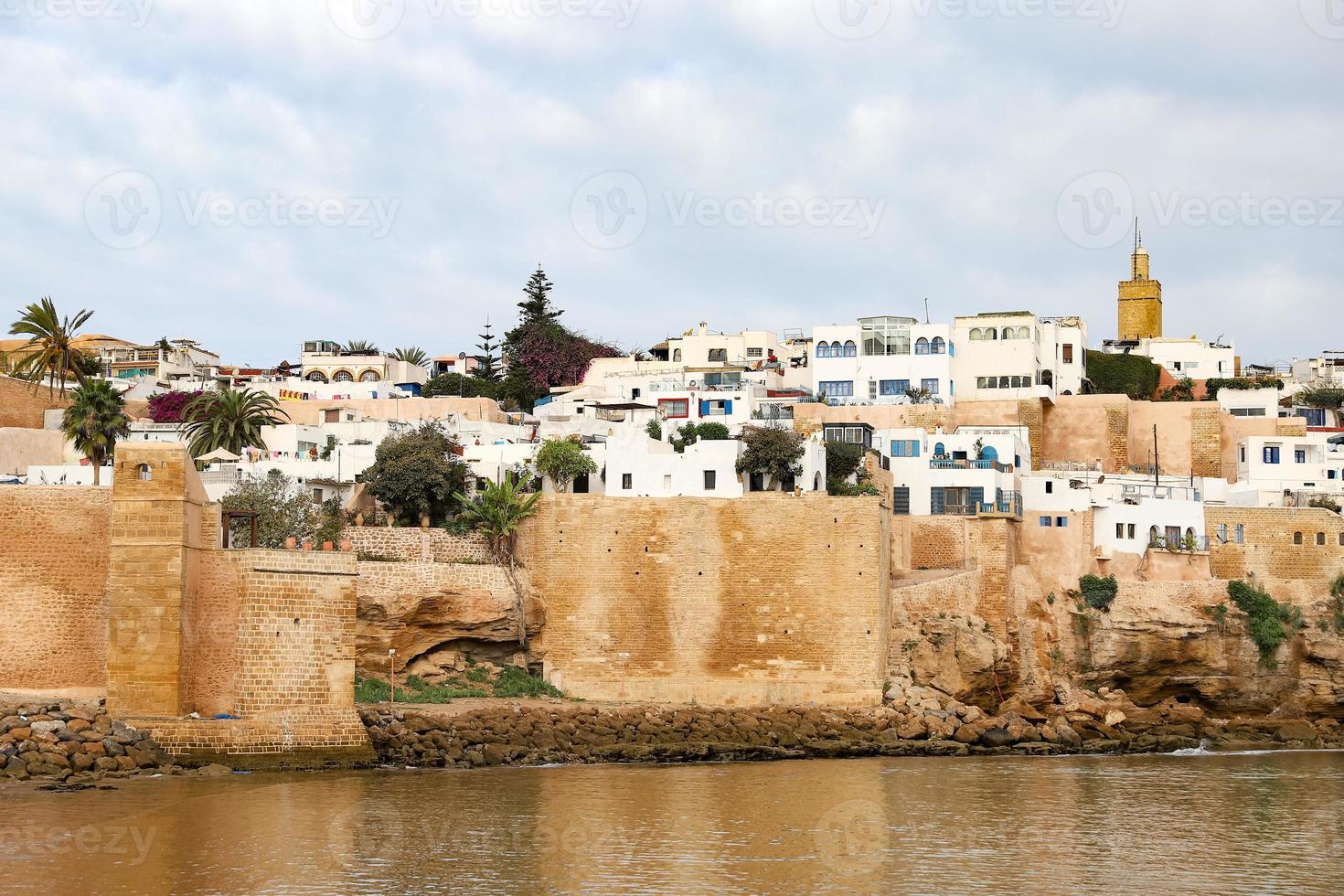 kasbah de los udayas en rabat, marruecos foto