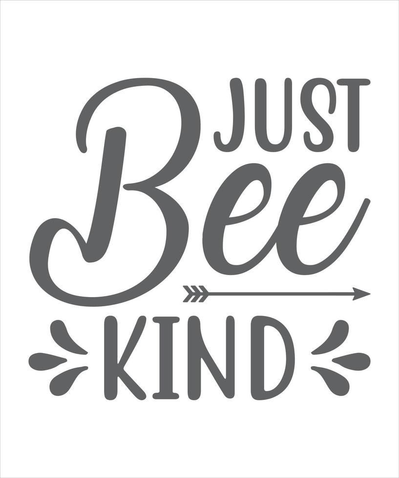 Be kind t shirt design vector