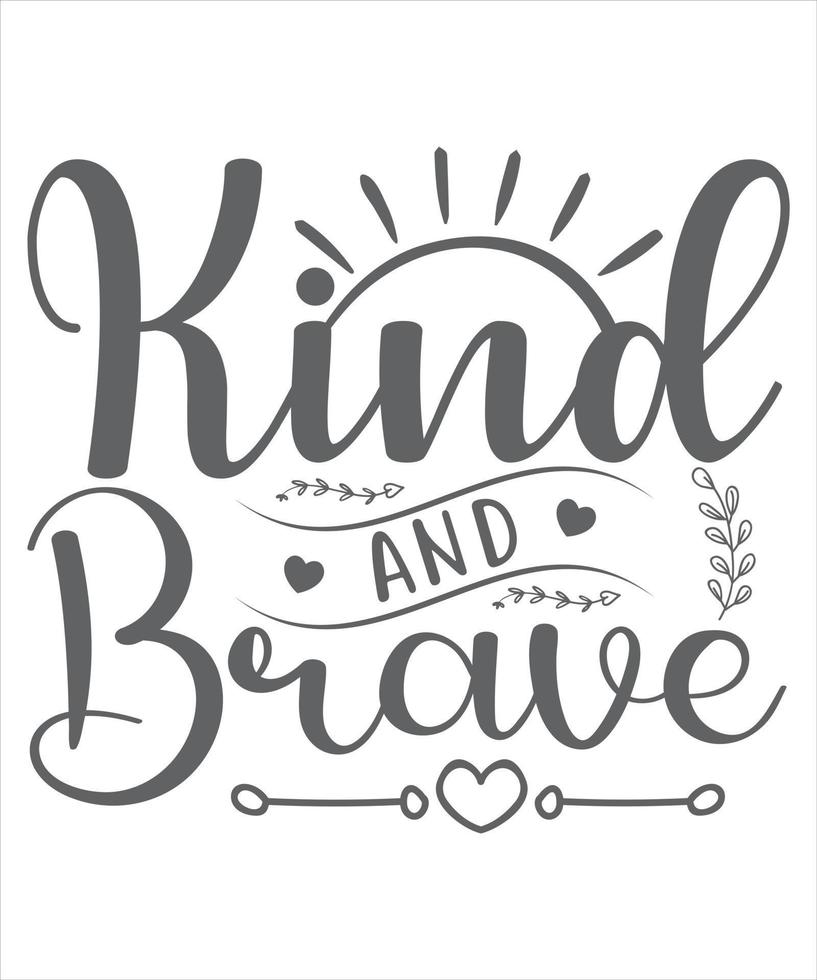 Be kind t shirt design vector
