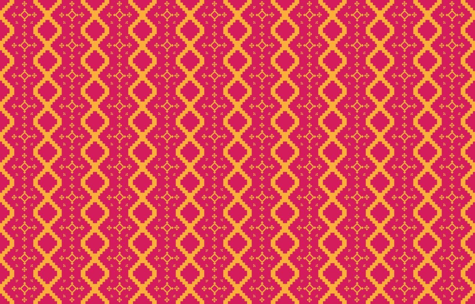 Abstract geometric and tribal patterns, usage design local fabric patterns, Design inspired by indigenous tribes. geometric Vector illustration