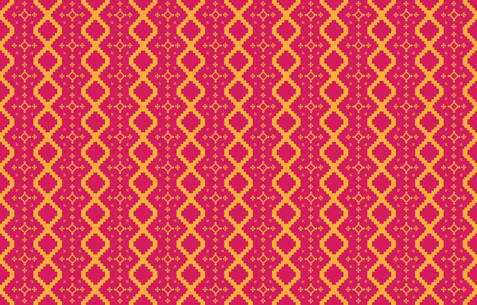 Abstract geometric and tribal patterns, usage design local fabric patterns, Design inspired by indigenous tribes. geometric Vector illustration