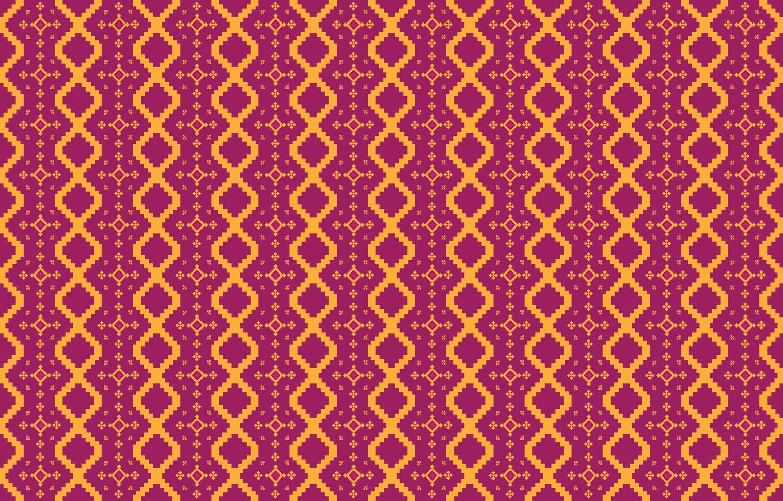 Abstract geometric and tribal patterns, usage design local fabric patterns, Design inspired by indigenous tribes. geometric Vector illustration