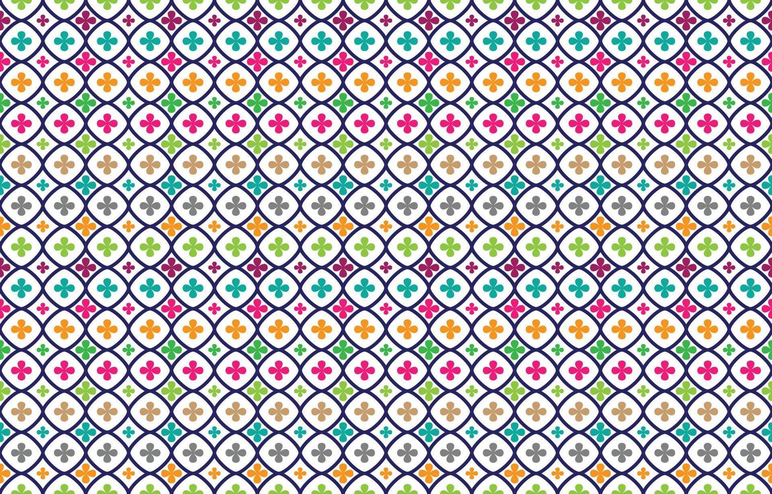 Abstract geometric and tribal patterns, usage design local fabric patterns, Design inspired by indigenous tribes. geometric Vector illustration