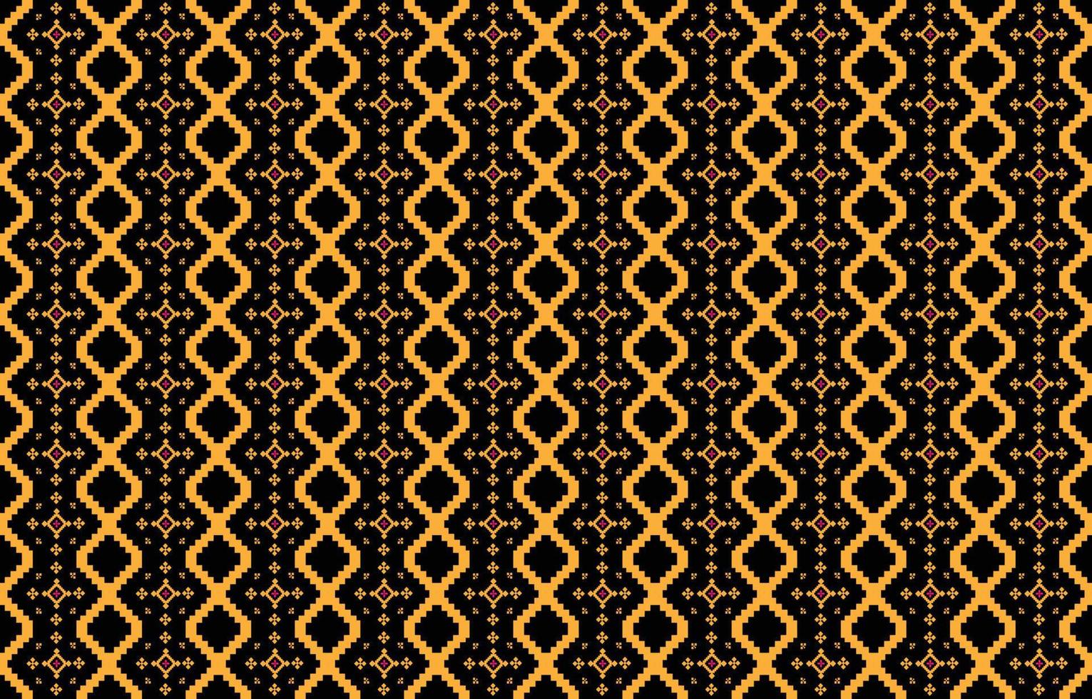 Abstract geometric and tribal patterns, usage design local fabric patterns, Design inspired by indigenous tribes. geometric Vector illustration
