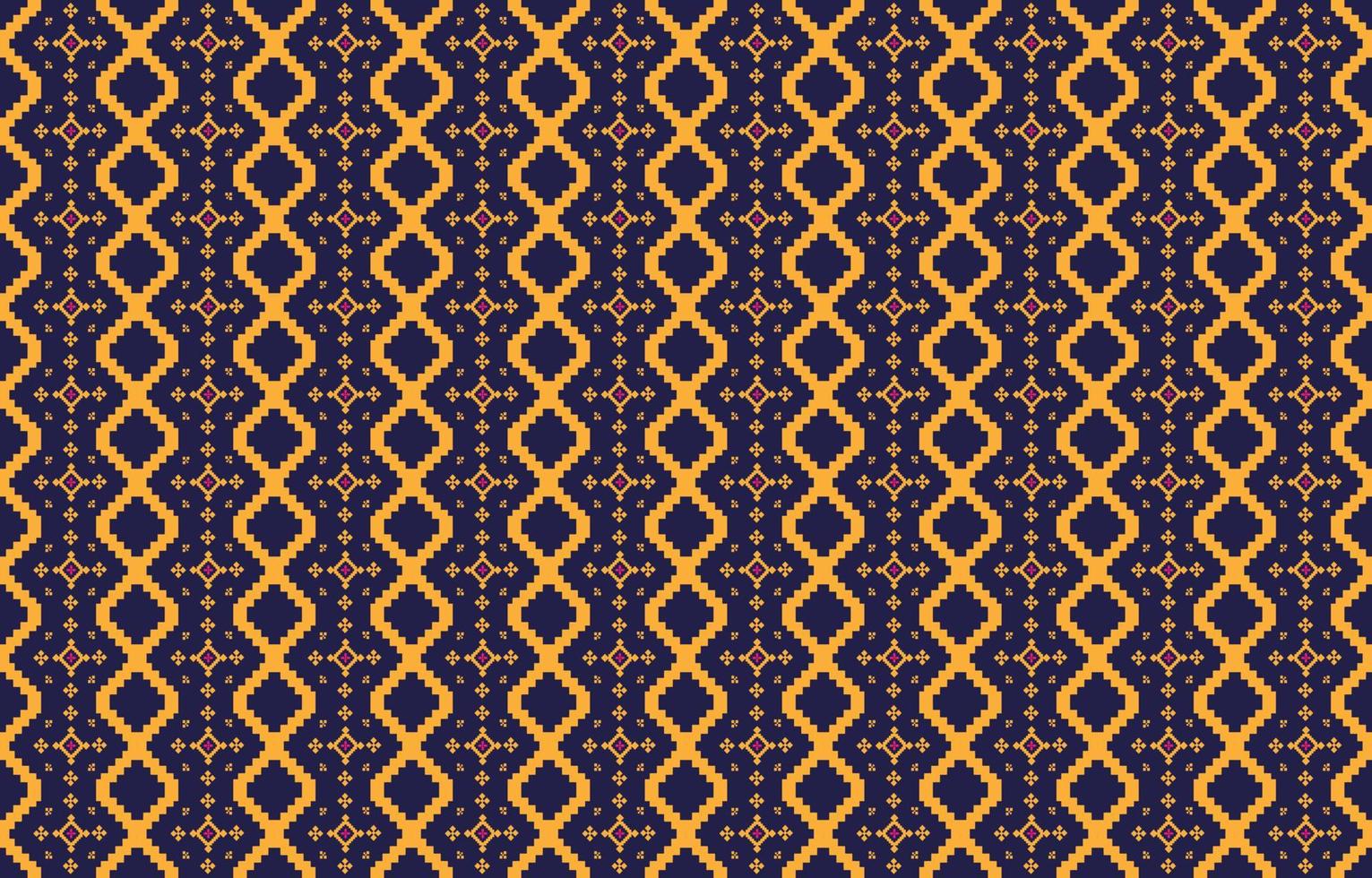 Abstract geometric and tribal patterns, usage design local fabric patterns, Design inspired by indigenous tribes. geometric Vector illustration