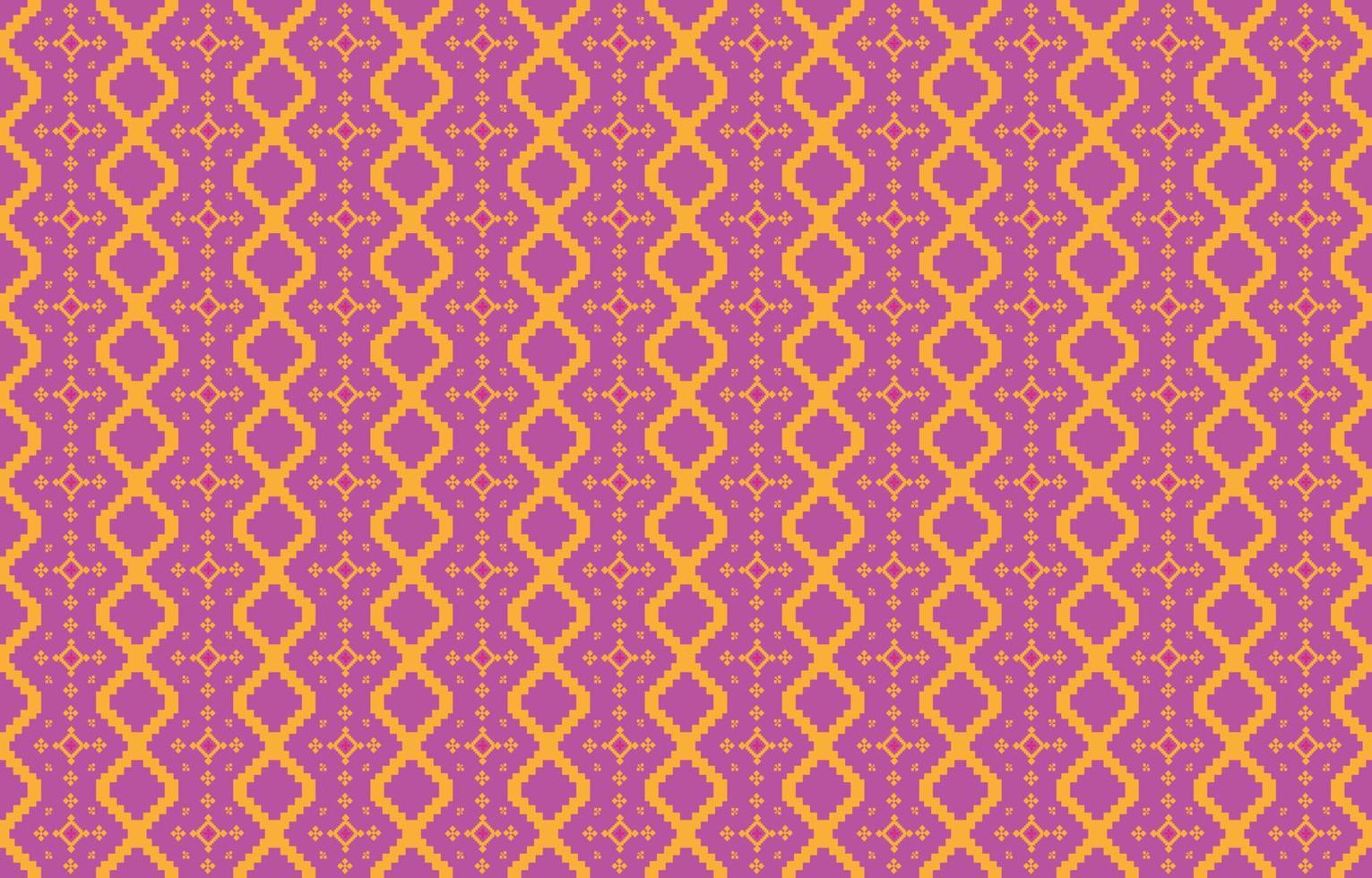 Abstract geometric and tribal patterns, usage design local fabric patterns, Design inspired by indigenous tribes. geometric Vector illustration