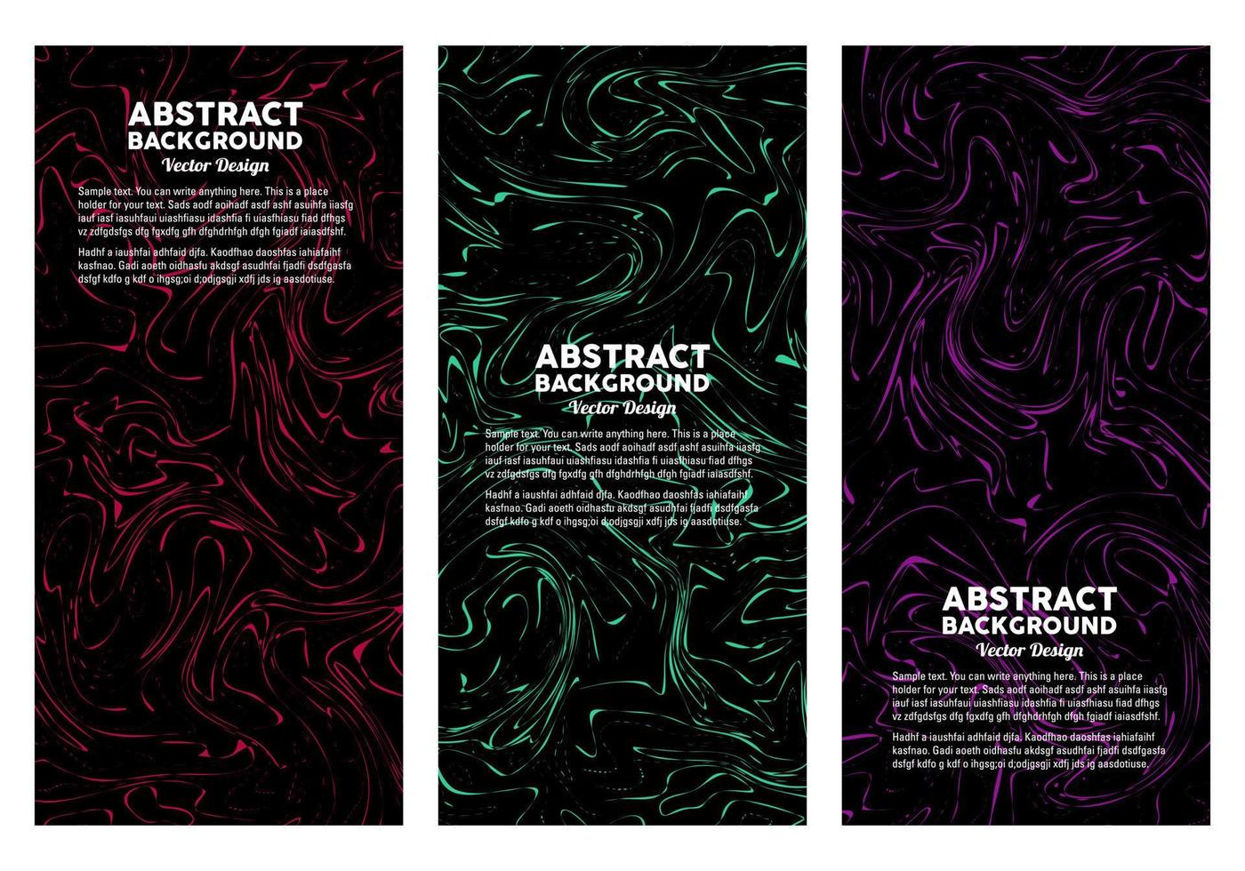 Colorful background with abstract line texture vector