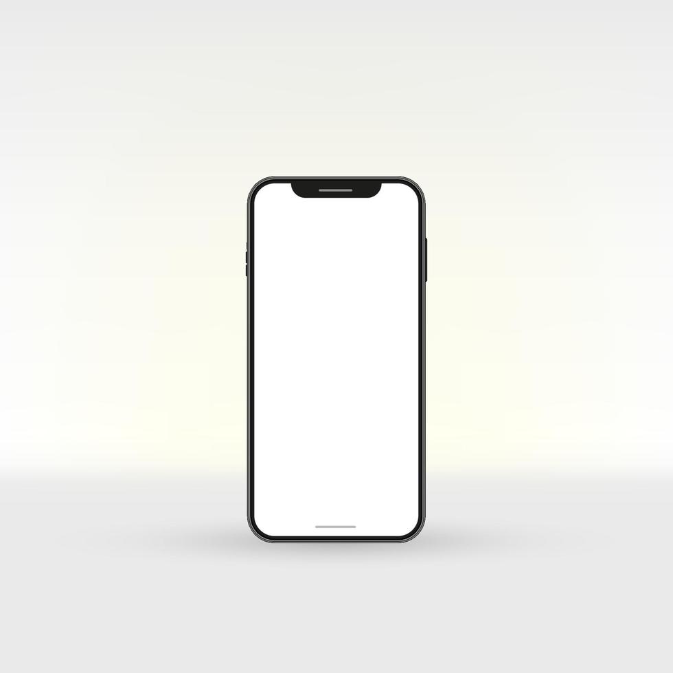 Realistic Smartphone Interface vector