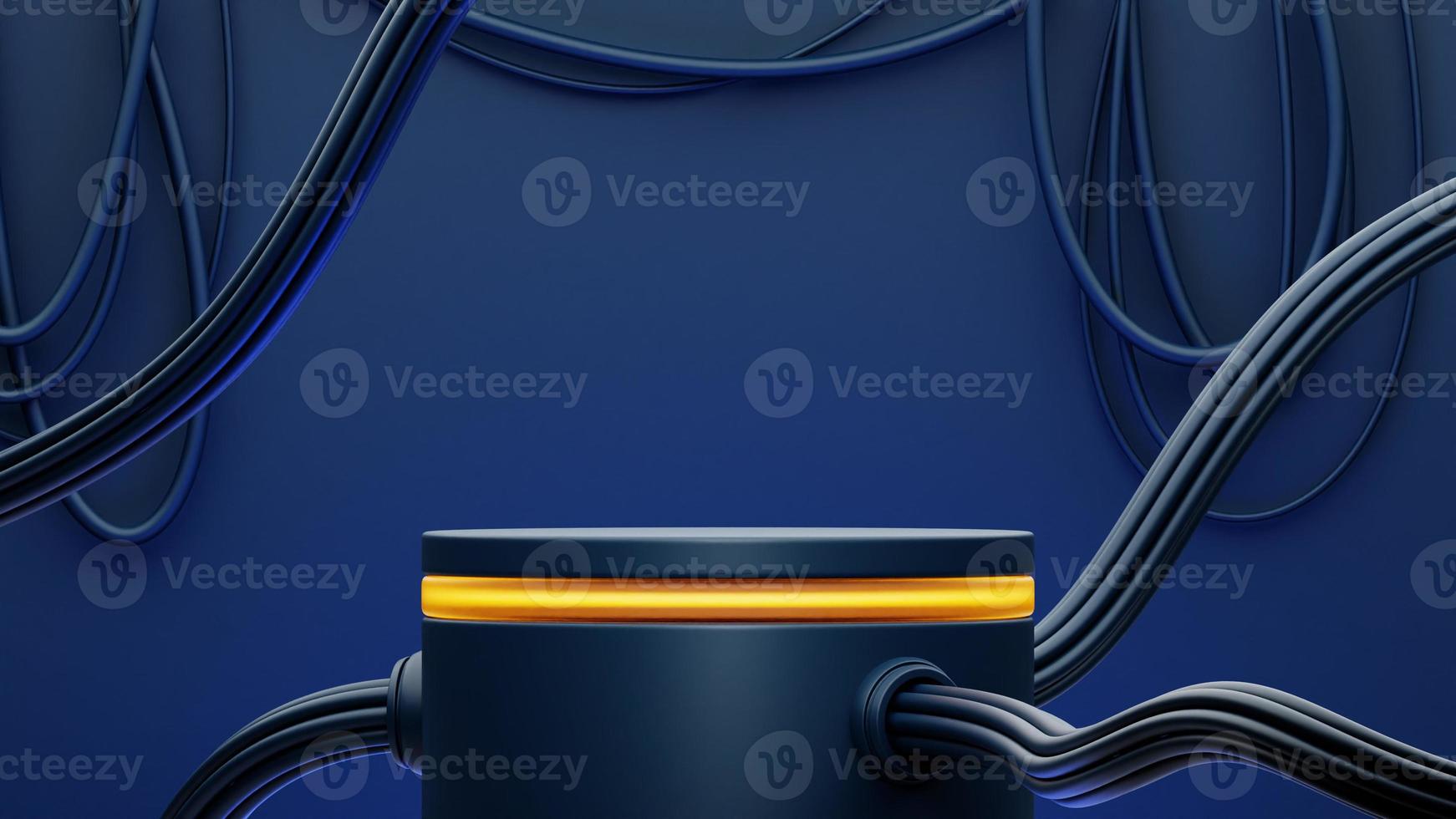 Premium High Quality  Cosmetic Product Photography Platform Background 3d render photo