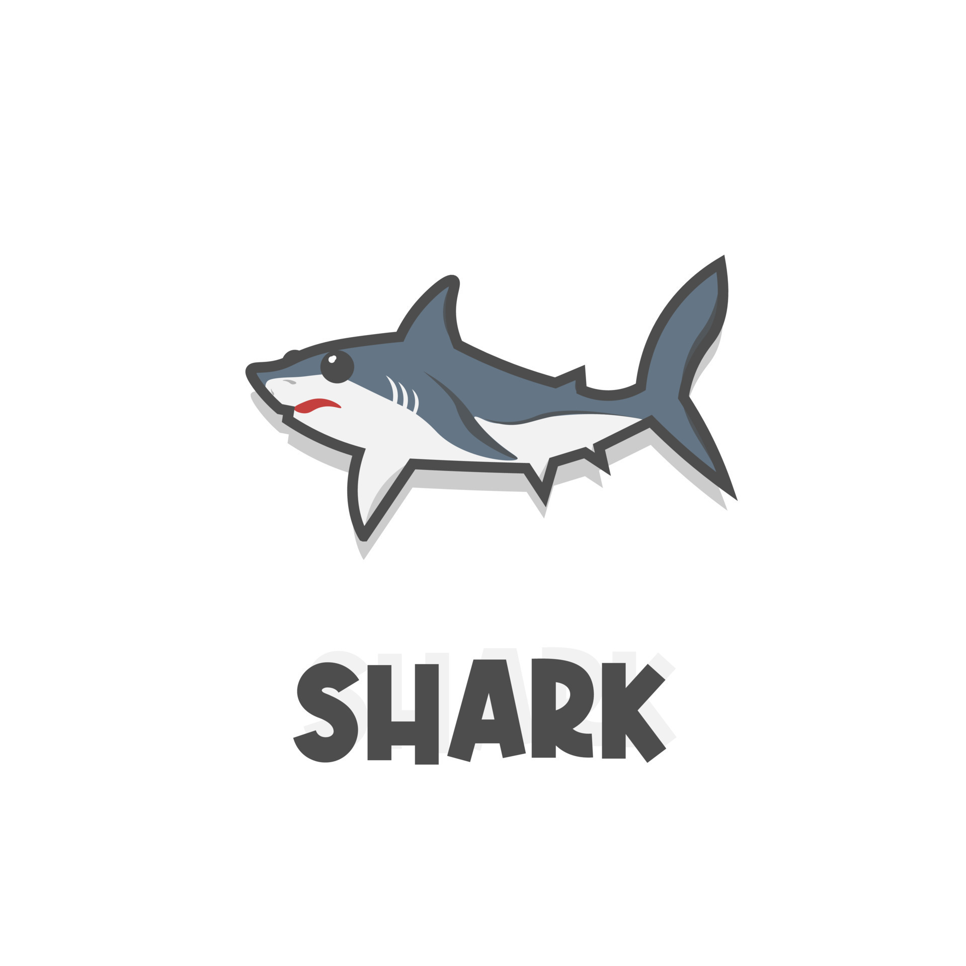 Shark cartoon icon illustration logo 8085575 Vector Art at Vecteezy Shark cartoon icon illustration logo 8085575 Vector Art at Vecteezy