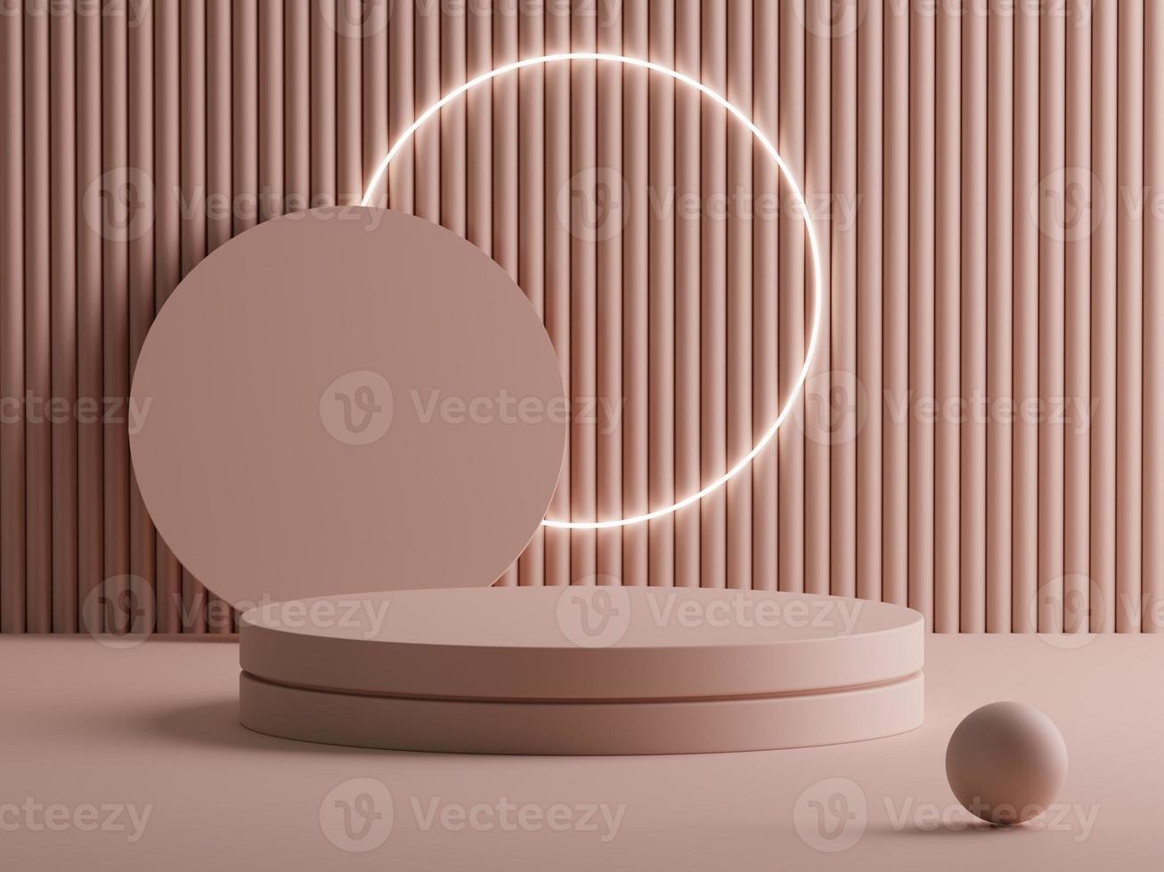 Premium Product Photography Background Platform 3d rendering photo