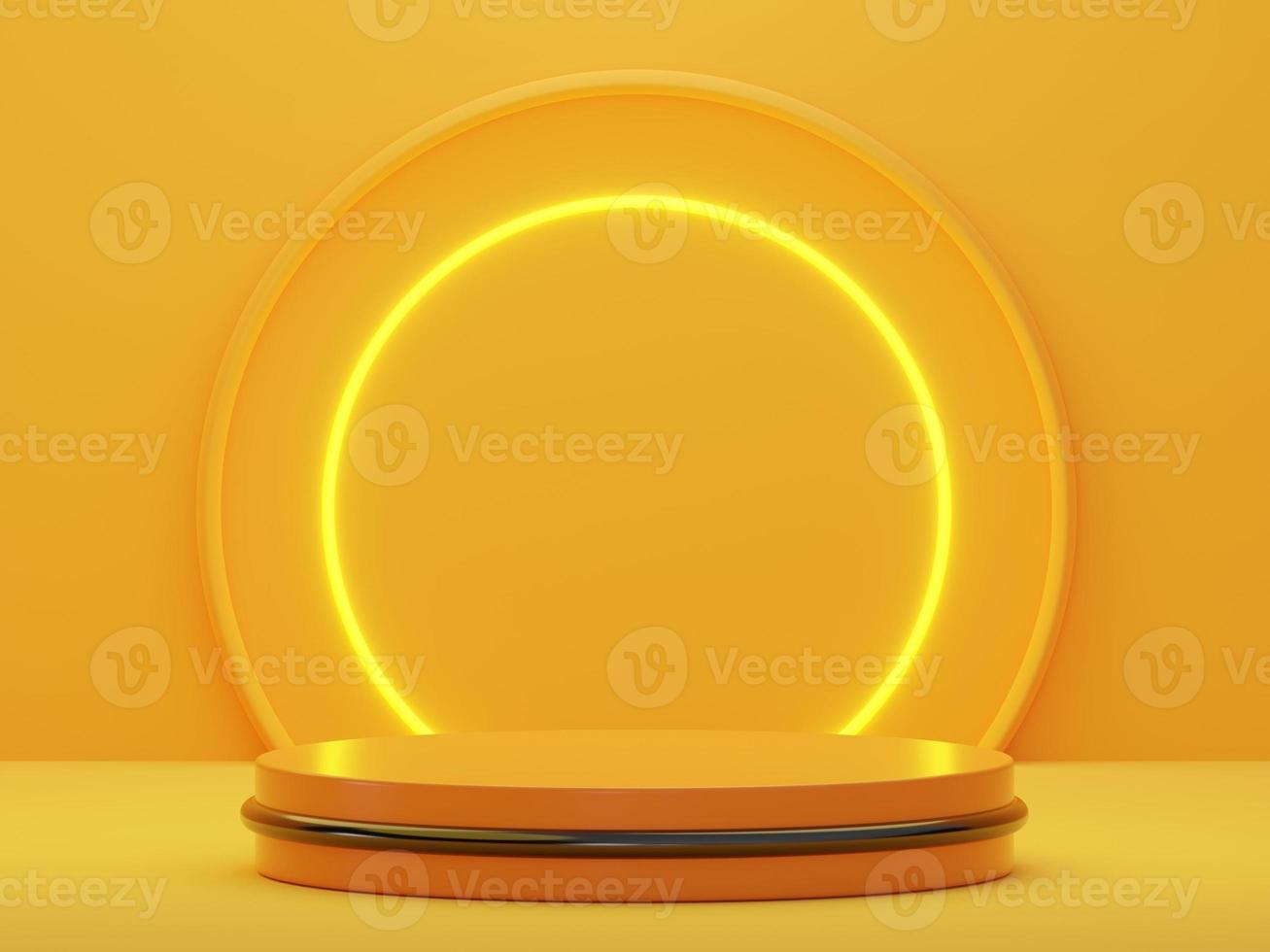 Premium Product Photography Background Platform 3d rendering photo