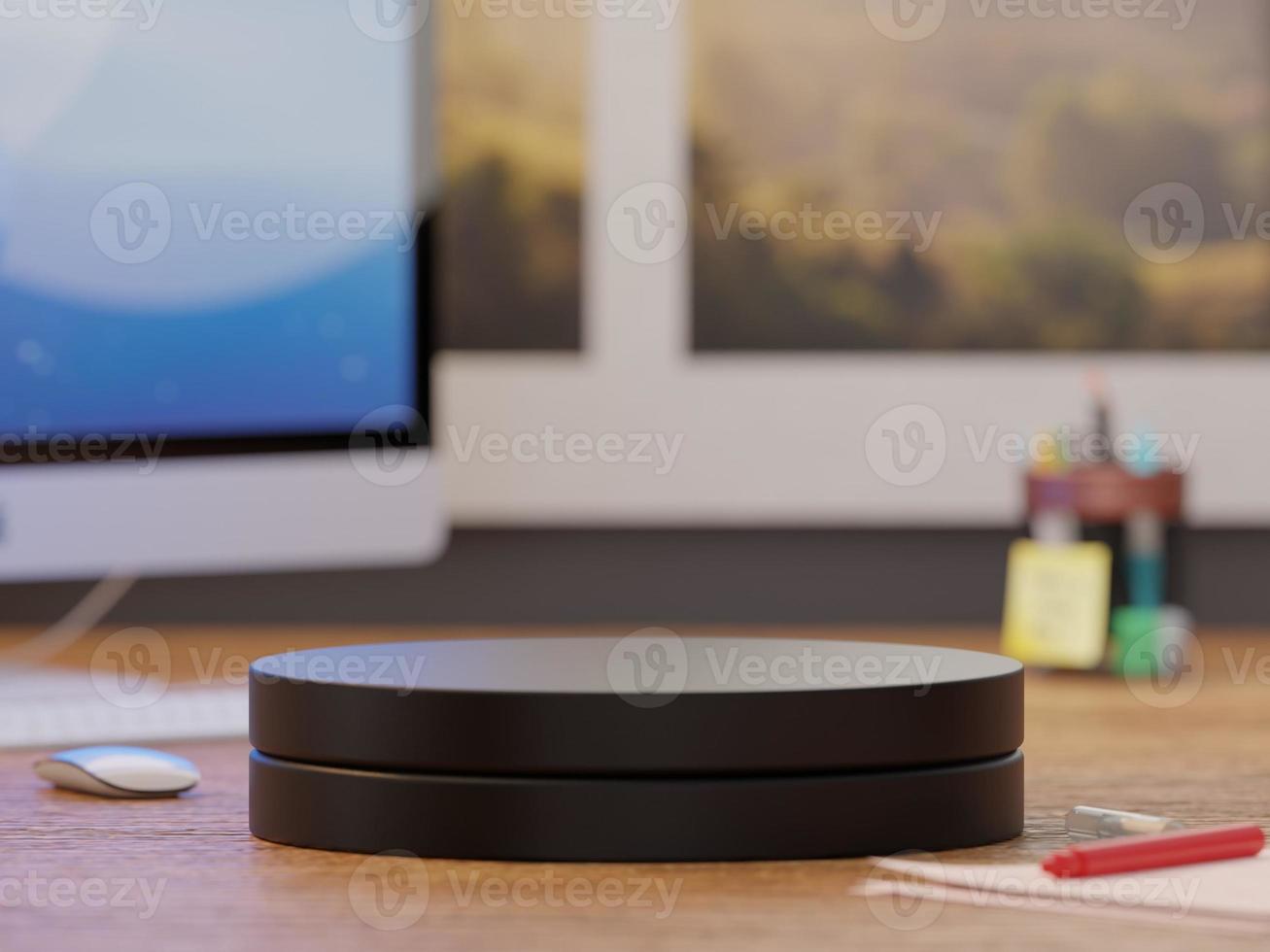 Premium Product Photography Background Platform 3d rendering photo