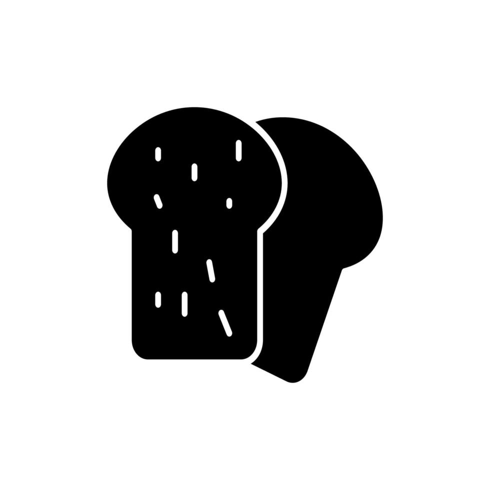 Illustration Vector Graphic of Bread Icon