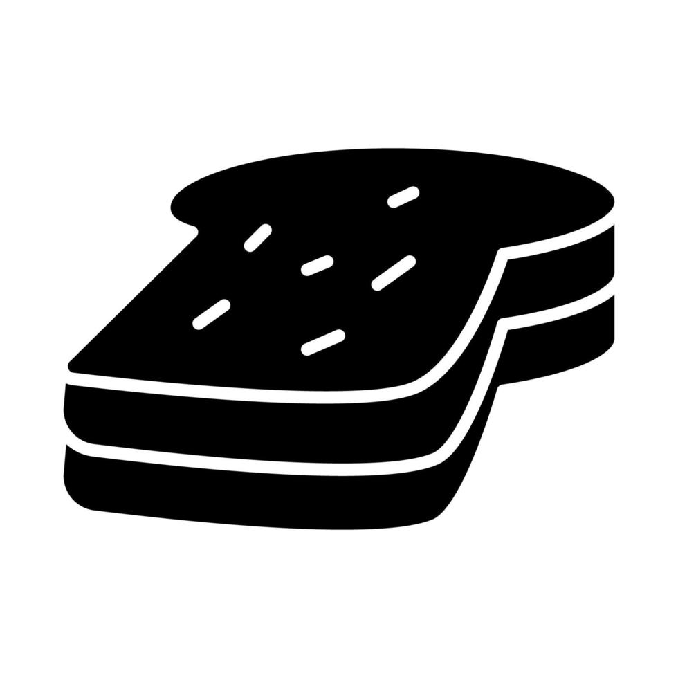 Illustration Vector Graphic of Bread Icon