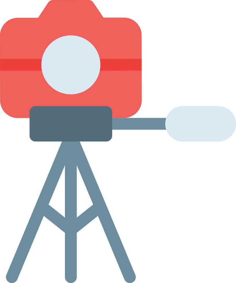 Camera tripod stand vector illustration on a background.Premium quality symbols.vector icons for concept and graphic design.