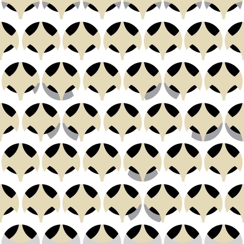 Abstract seamless pattern. Artistic geometric ornamental backdrop. Circles.Good for fabric, textile, wallpaper or package background design vector