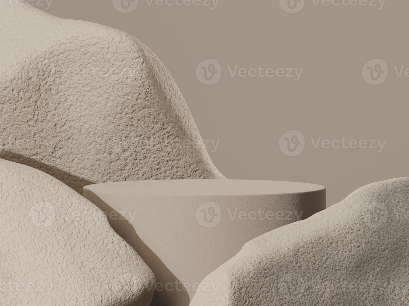 Premium Product Photography Background Platform 3d rendering photo