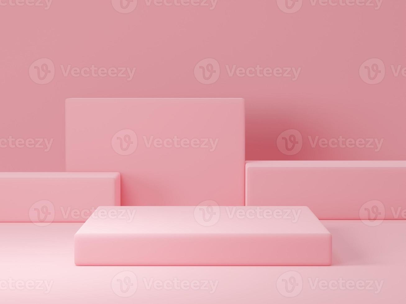 Premium Product Photography Background Platform 3d rendering photo