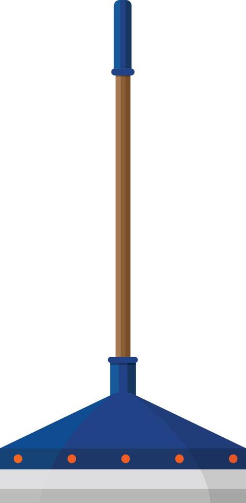 Floor Wiper Cleaner Vector Illustration