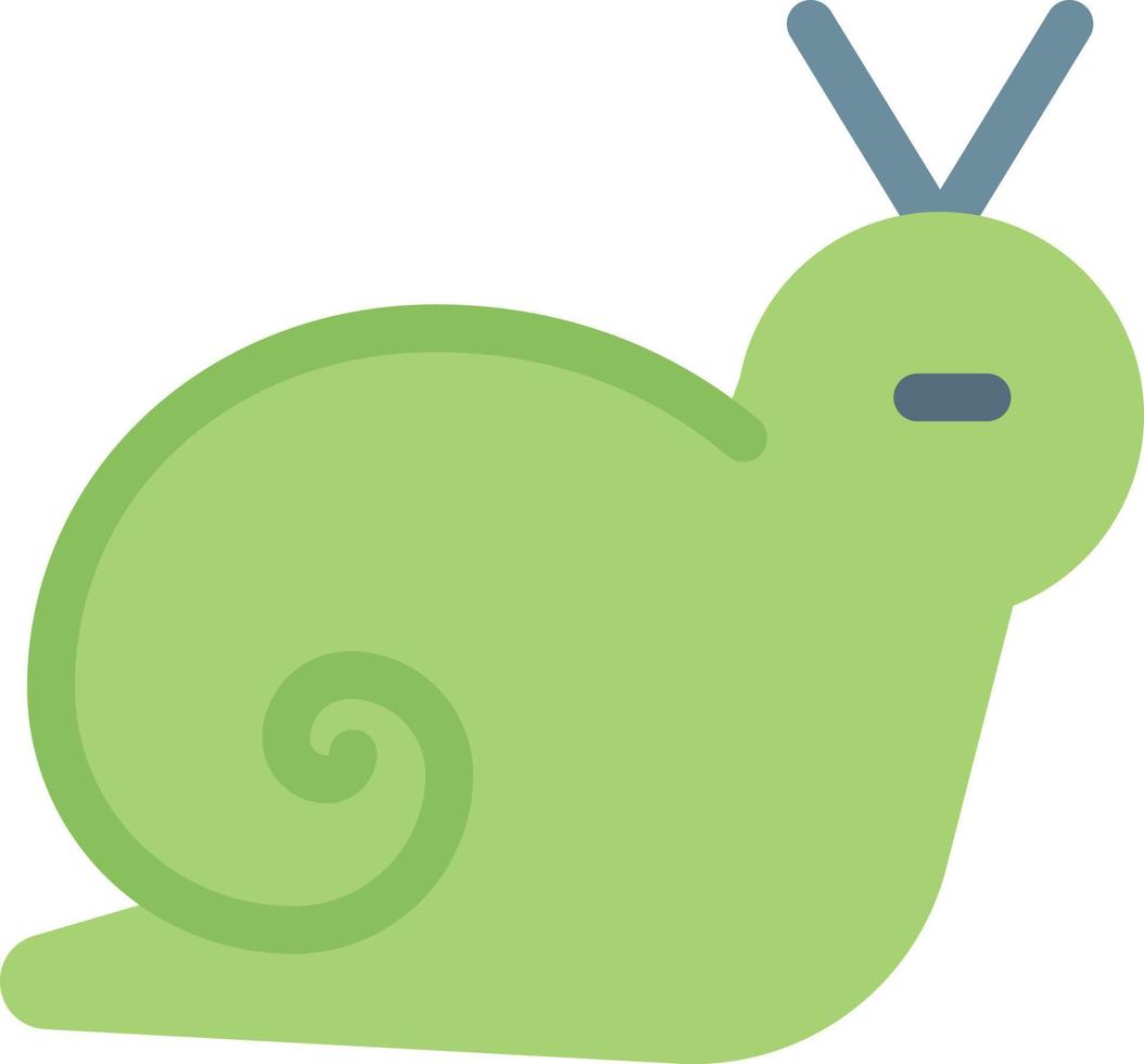 ilustración de vector de caracol en un fondo. símbolos de calidad premium. iconos vectoriales para concepto y diseño gráfico.