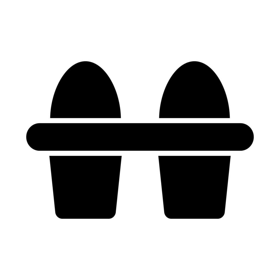 ilustración vectorial gráfico del icono de huevo vector