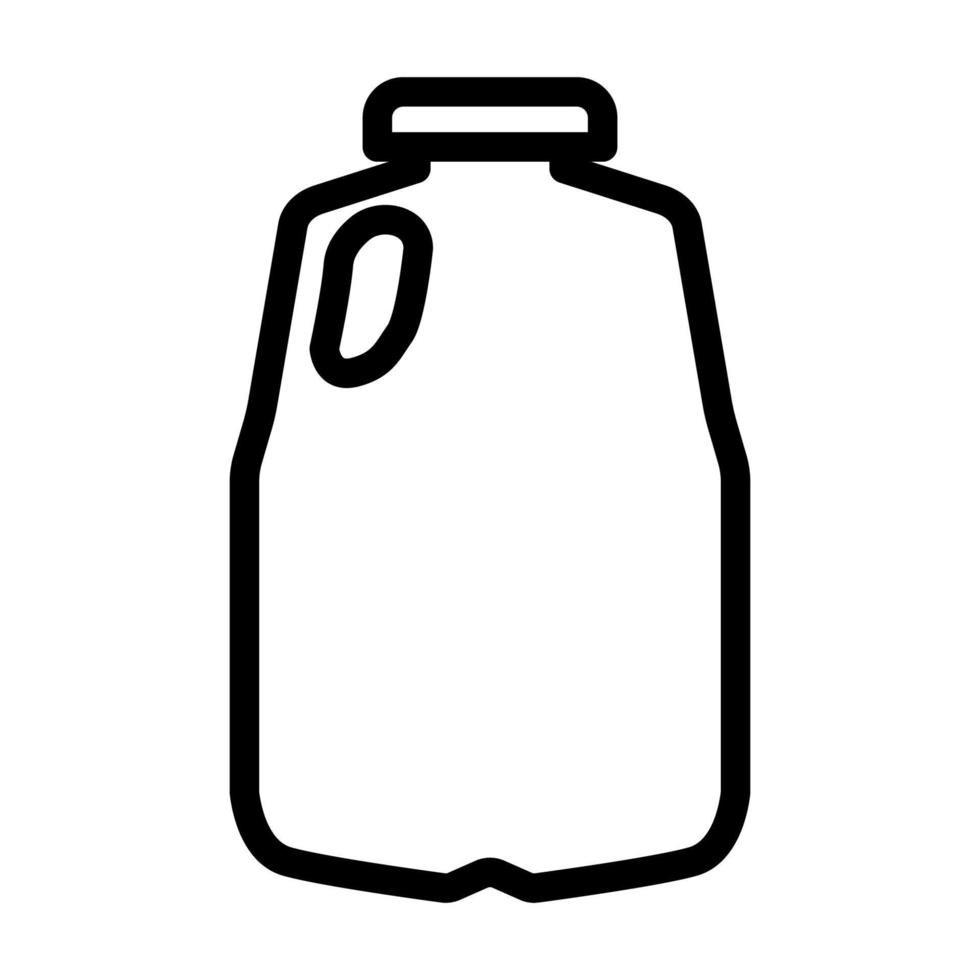 ilustración vectorial gráfico del icono de la botella de leche vector