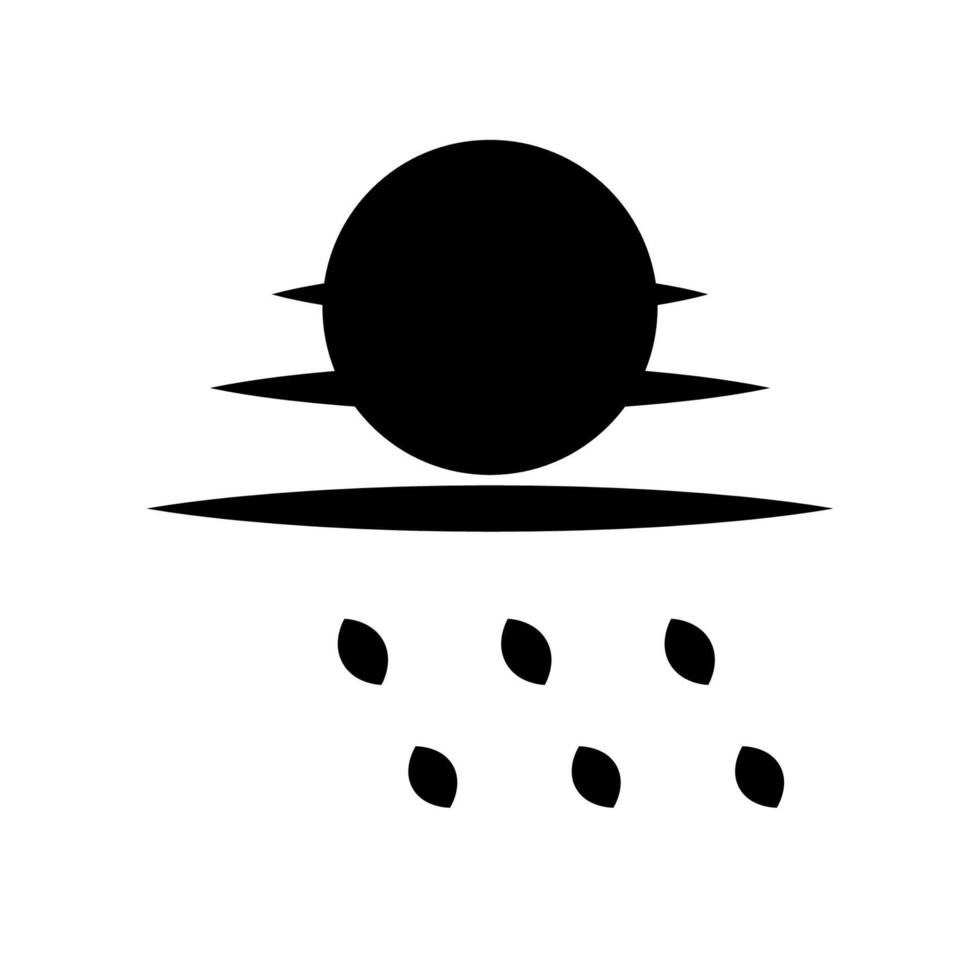 Illustration Vector Graphic of  Rain Icon