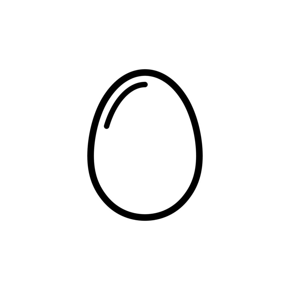 Illustration Vector graphic of egg icon