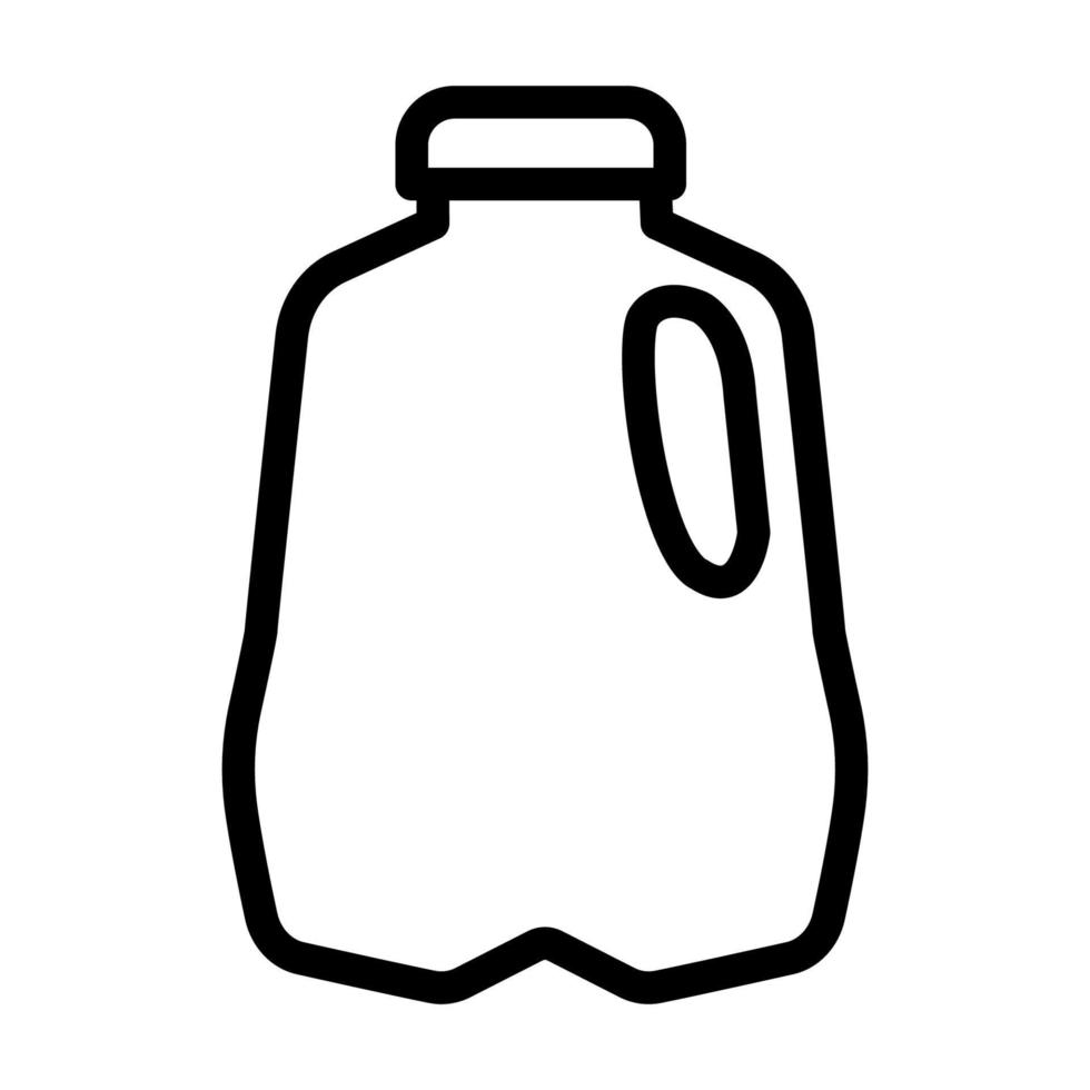 Illustration Vector Graphic of Milk Bottle Icon