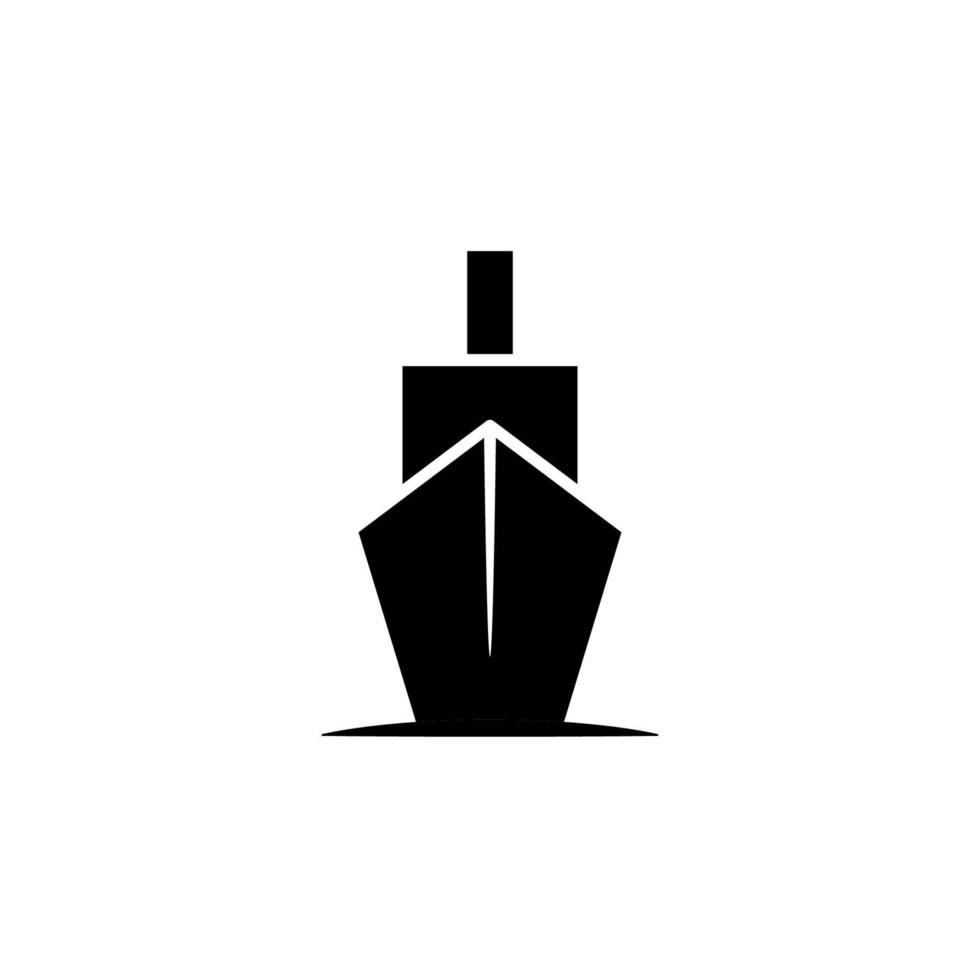 ilustración vectorial gráfico del icono de la nave vector