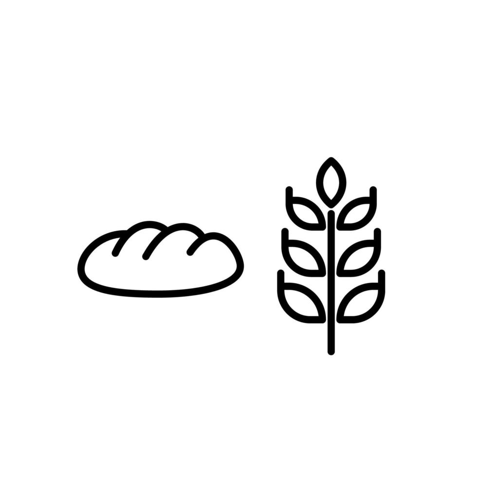 Illustration Vector Graphic of Bread Icon