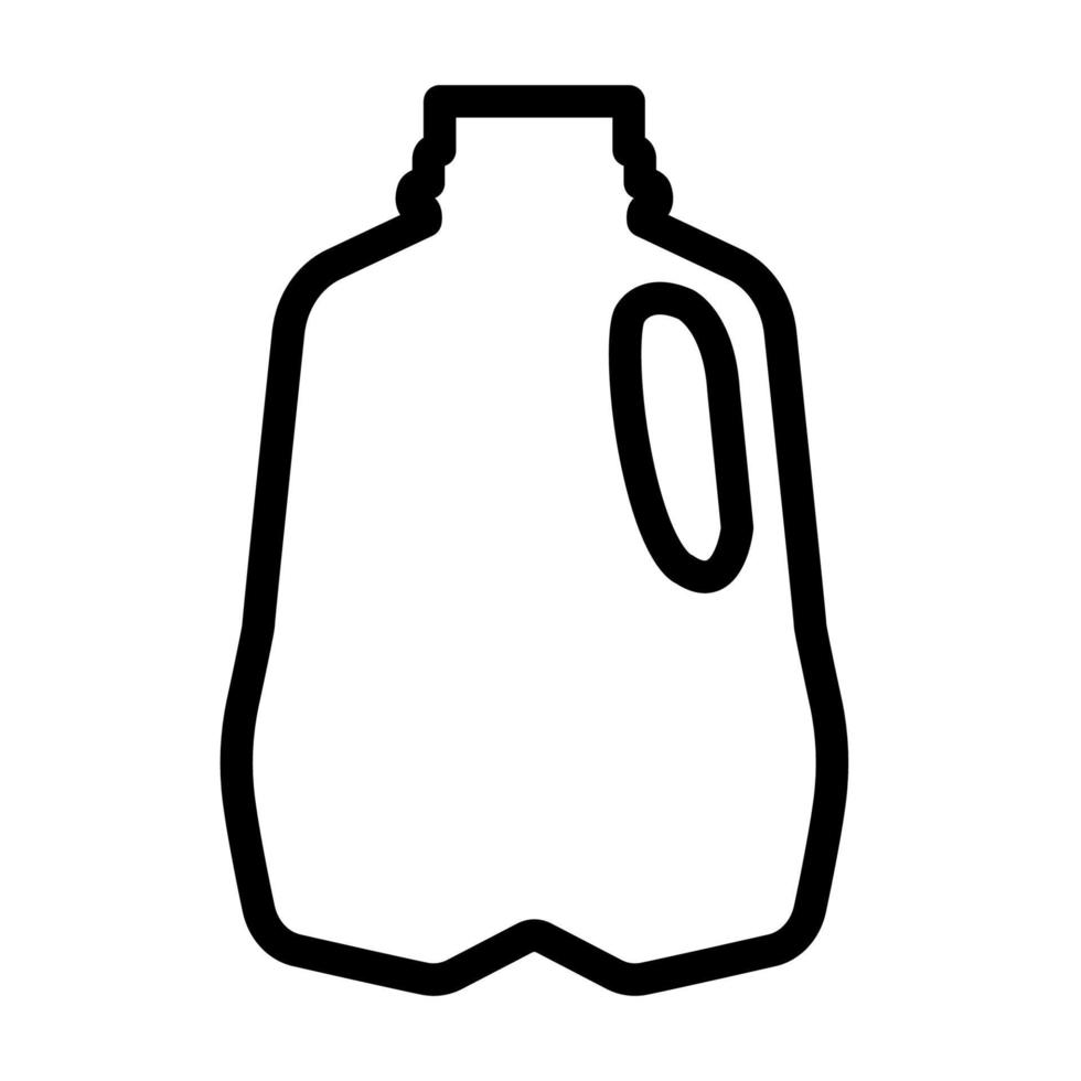 Illustration Vector Graphic of Milk Bottle Icon