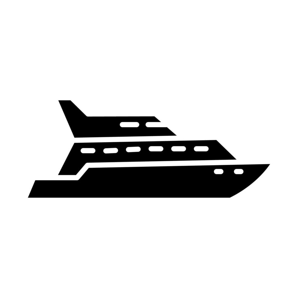 Illustration Vector Graphic of Yacht Icon