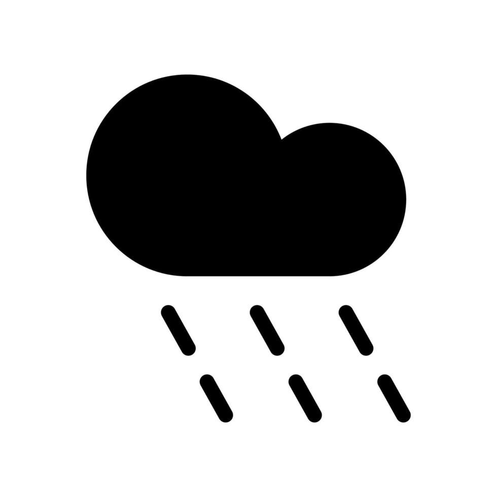 Illustration Vector Graphic of  Rain Icon