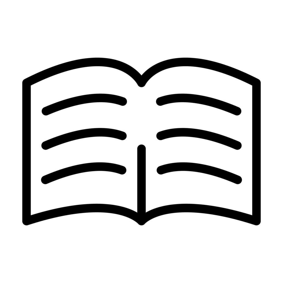 Illustration Vector graphic of Book Icon