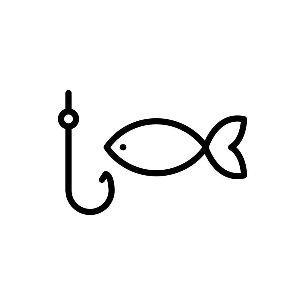 Illustration Vector graphic of Fish icon
