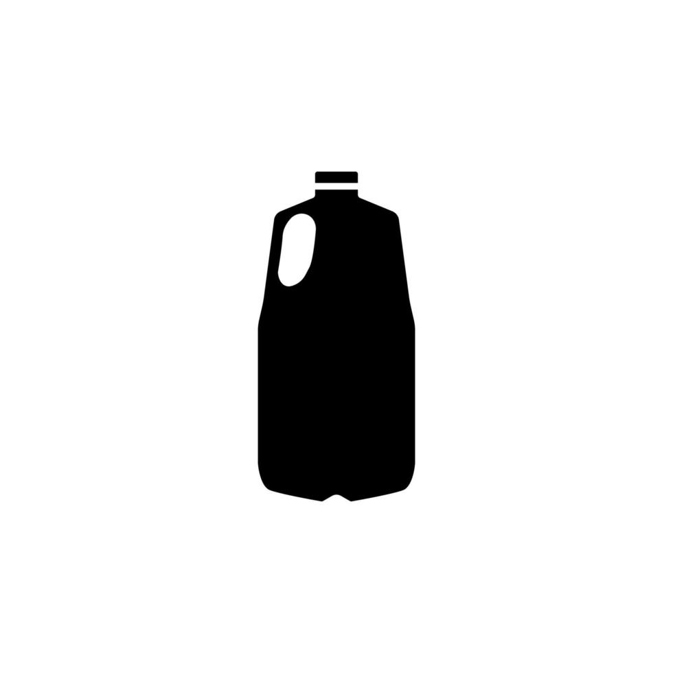 ilustración vectorial gráfico del icono de la botella de leche vector