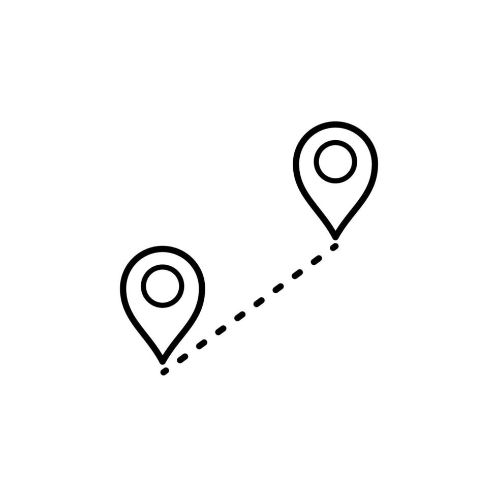 Illustration Vector Graphic of Pin Location Icon