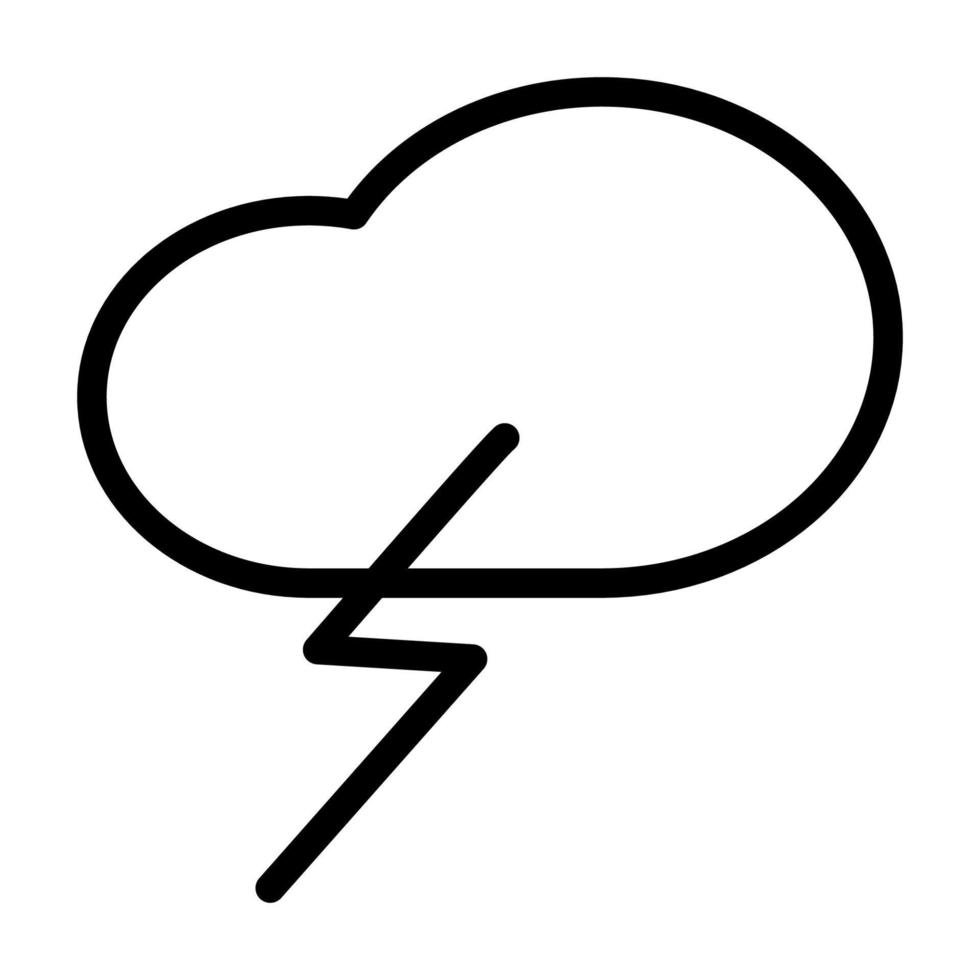 Illustration Vector Graphic of Storm Icon