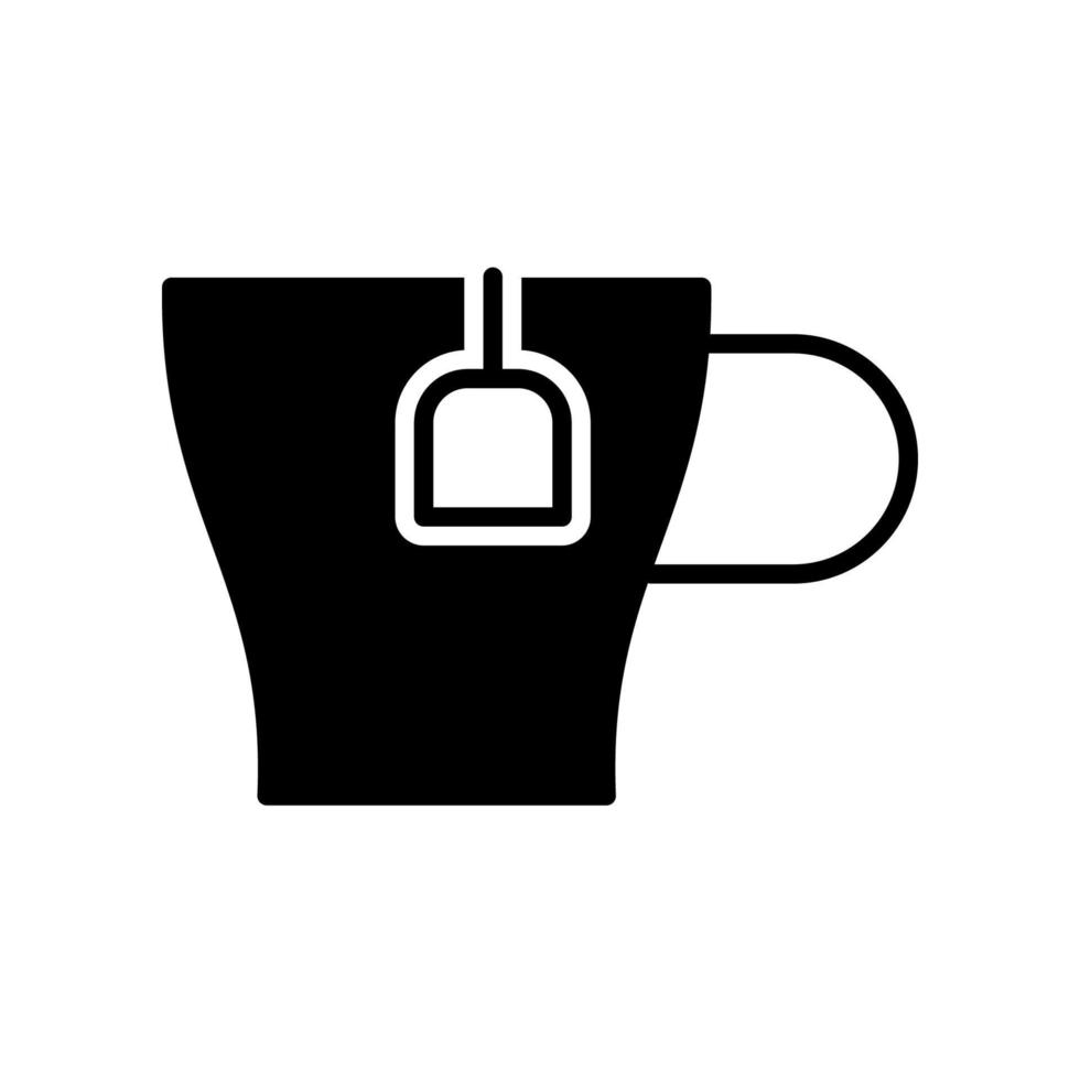 ilustración vectorial gráfico de taza de té icono vector